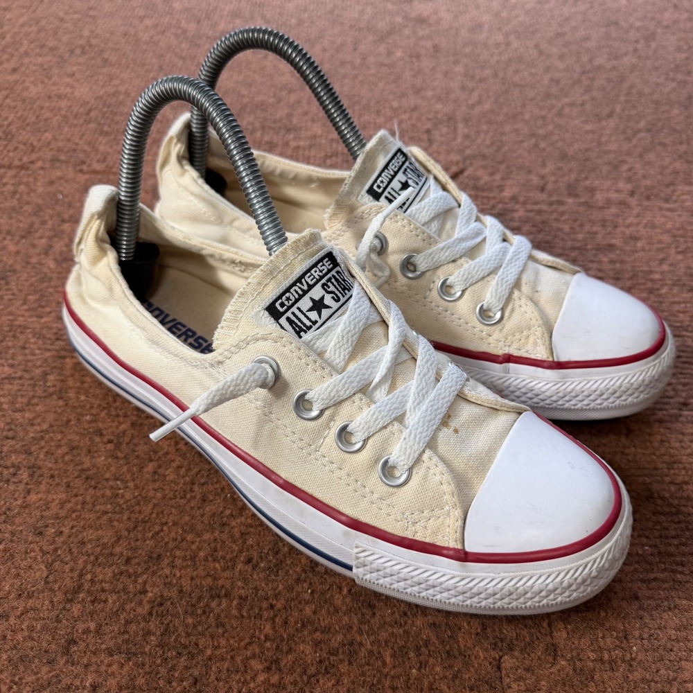 Converse Chuck Taylor All Star Shoreline shoes Cream Canvas Sneakers 537084F 7.5